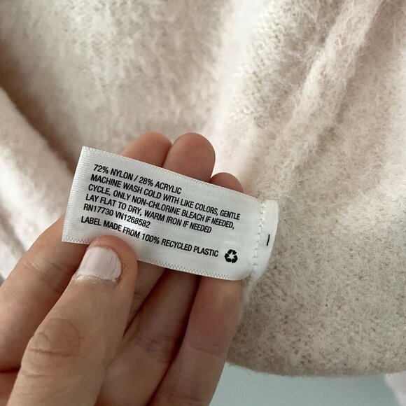 Wild Fable light pink button down cardigan sweater oversized comfortable - Picture 6 of 6